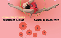 ​​​GR - CHAMPIONNAT INTERDÉPARTEMENTAL NORD SUD DES ENSEMBLES RÉGIONAUX - FÉDÉRAUX ET NATIONAUX LE 14 MARS 2026 À TOULOUSE