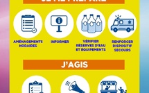 ☀️ Fortes chaleurs : adoptons les bons réflexes dans les clubs !